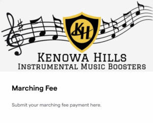 GiveButter Marching Fee Link